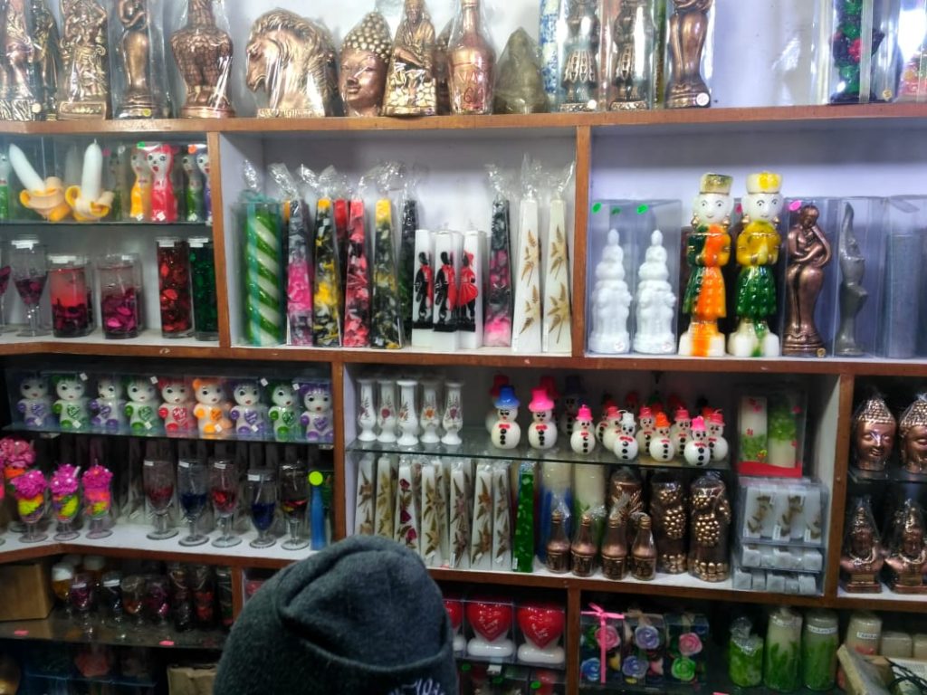 Candle Shop at Nainital Mall Road